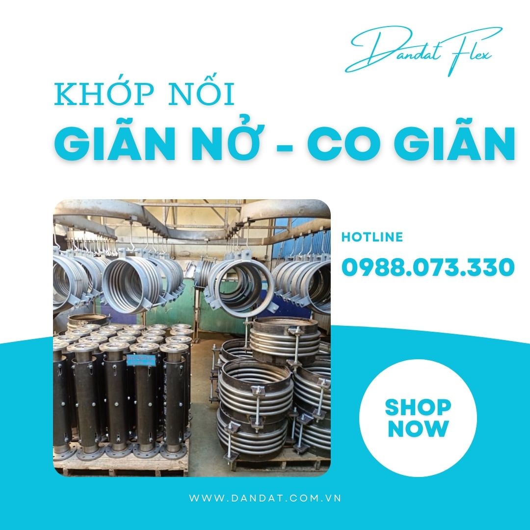 Khớp Giãn Nở Pasty | Khớp Nối Giãn Nở Nhiệt | Khớp Nối Chống Rung